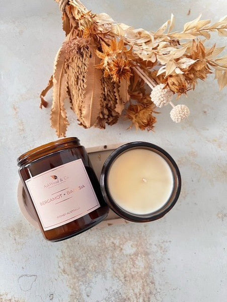 Bergamot + Banksia Soy Candle - Ashwood & Co.