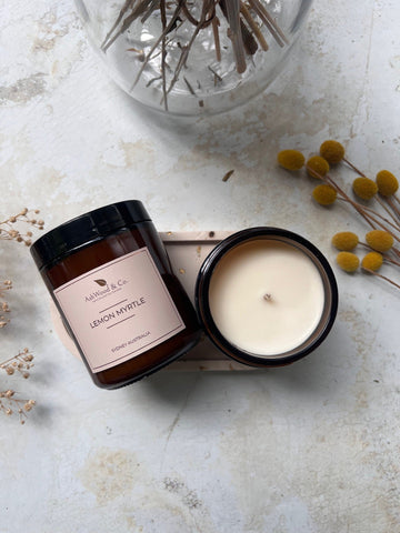 Lemon Myrtle Soy Candle - Ashwood & Co.