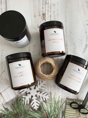 Santa's Gingerbread Soy Candle - Ashwood & Co.