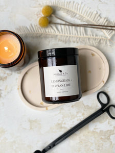 Lemongrass + Persian Lime Soy Candle - Ashwood & Co.