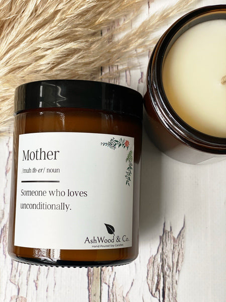 Mother Quote Soy Candle - Ashwood & Co.