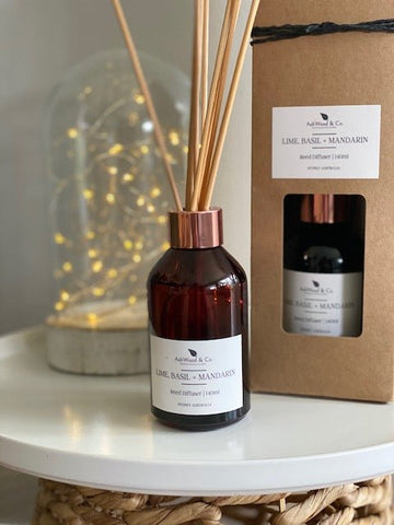 Reed Diffuser - Lemongrass + Persian Lime - Ashwood & Co.