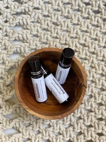 Relaxation Essential Oil Roller Bottle - Ashwood & Co. 