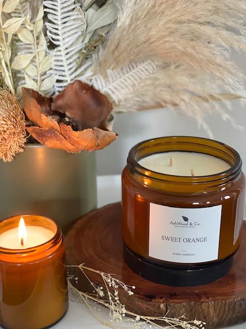 Sweet Orange Soy Candle - Ashwood & Co. 